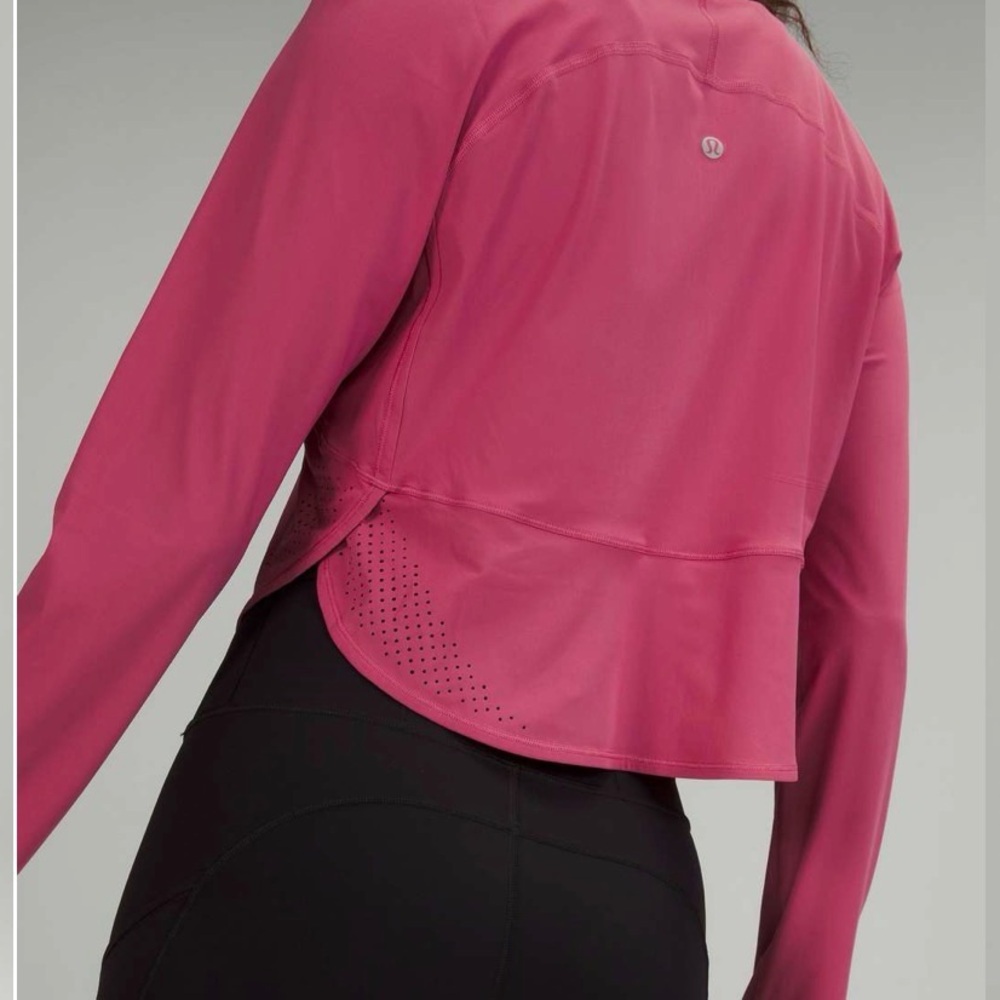 Lululemon Crew Neck UV protection running long sleeve size 4 - Picture 3 of 10